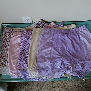 Set of 5 Size 1X NWOT Rhonda Shear Pin-up Panties